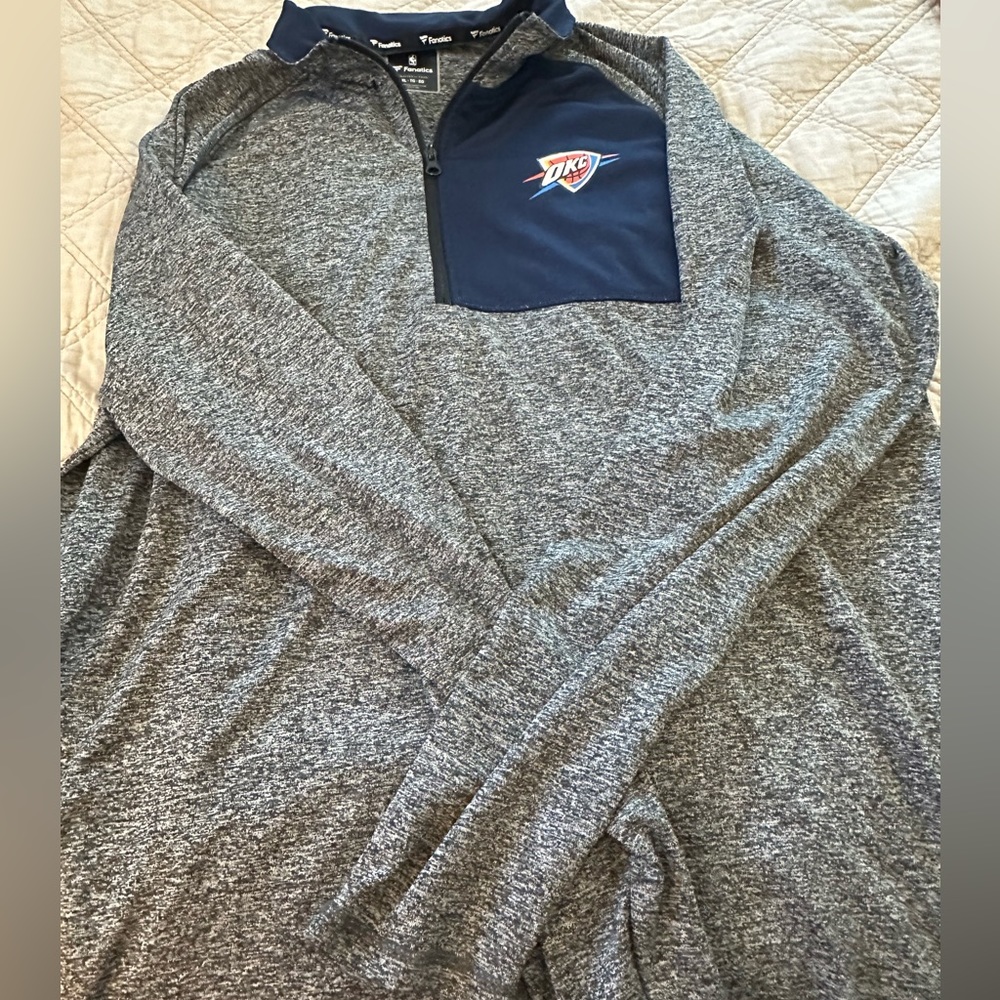 XL Fanatics Oklahoma City Thunder warm up